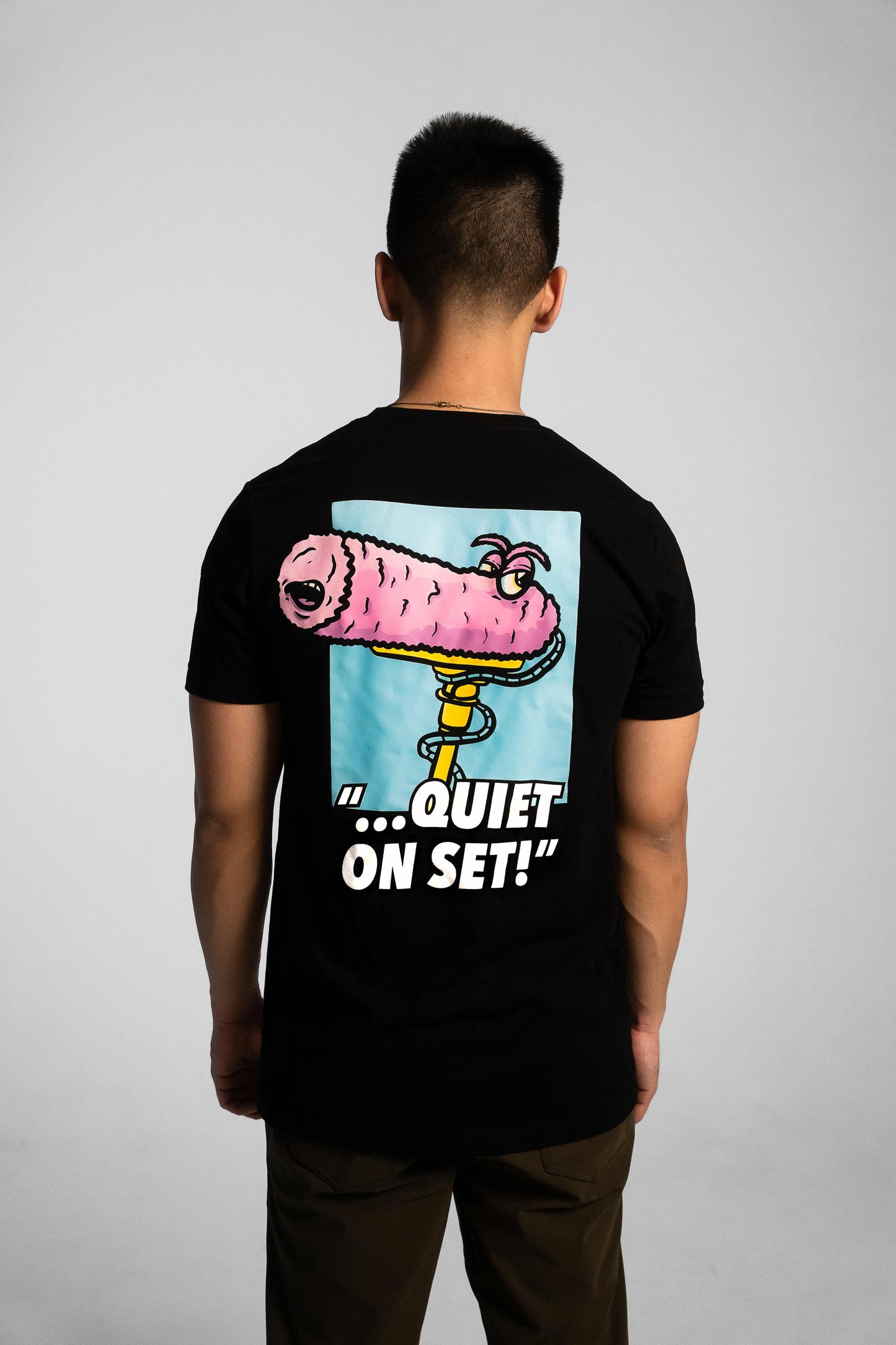 Quiet On Set Crew Tee