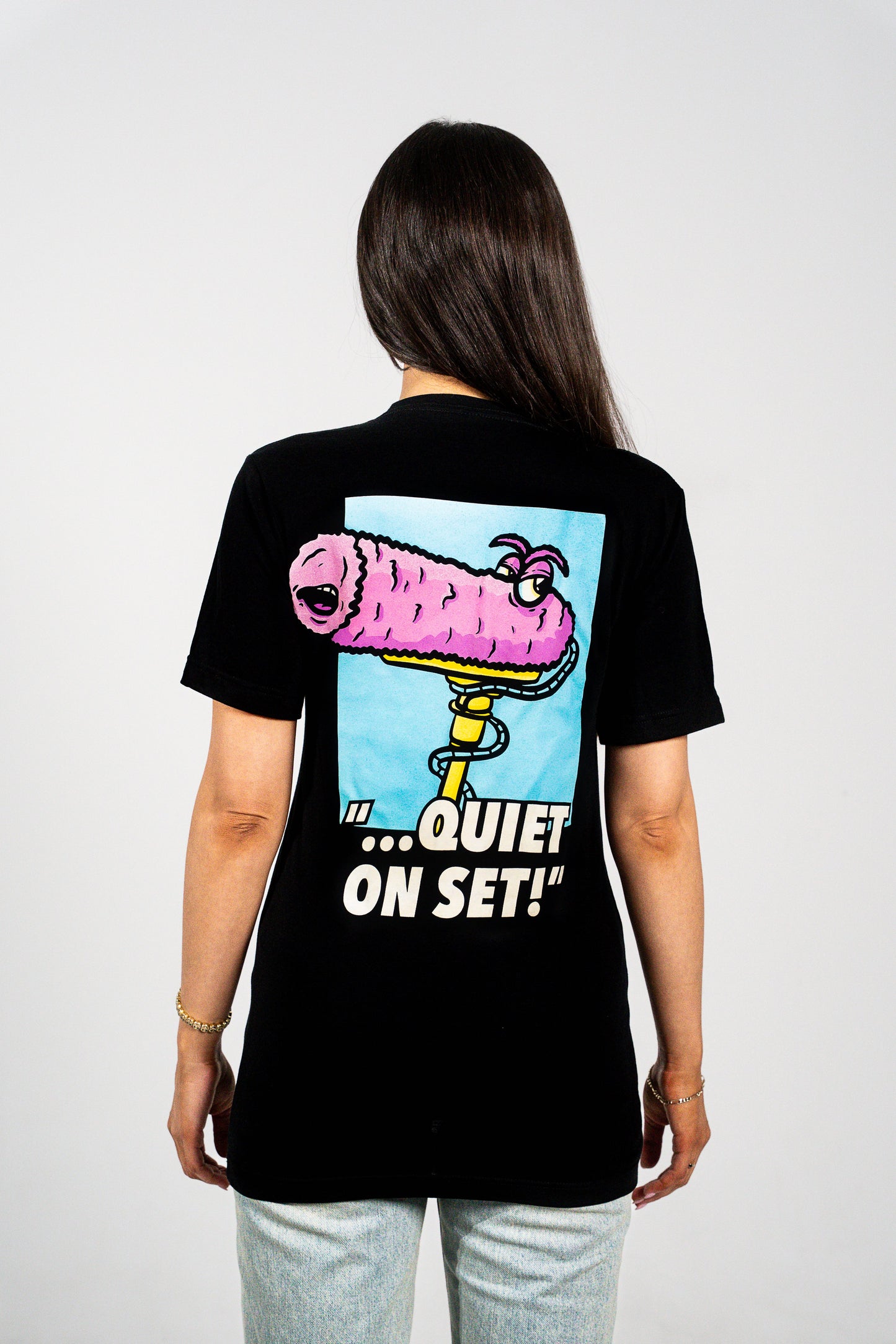 Quiet On Set Crew Tee