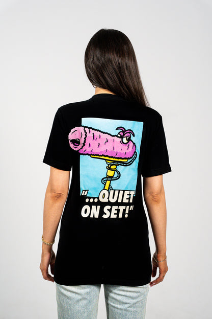 Quiet On Set Crew Tee