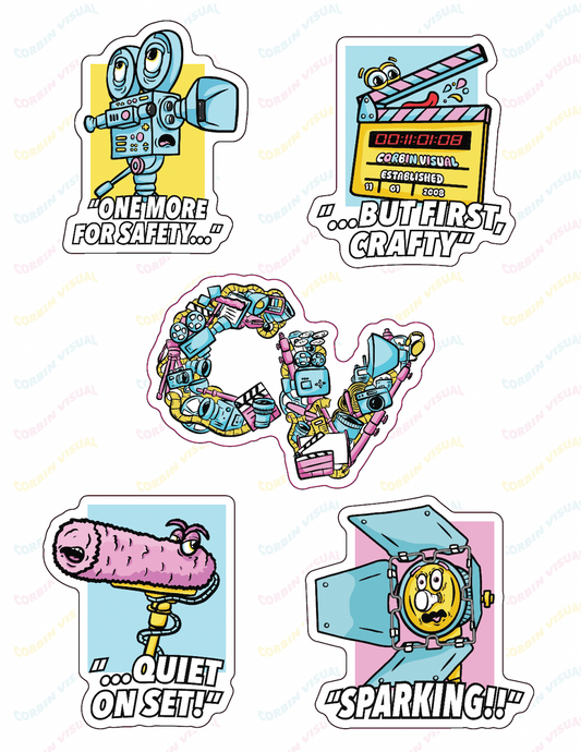 The Crew Sticker Sheet
